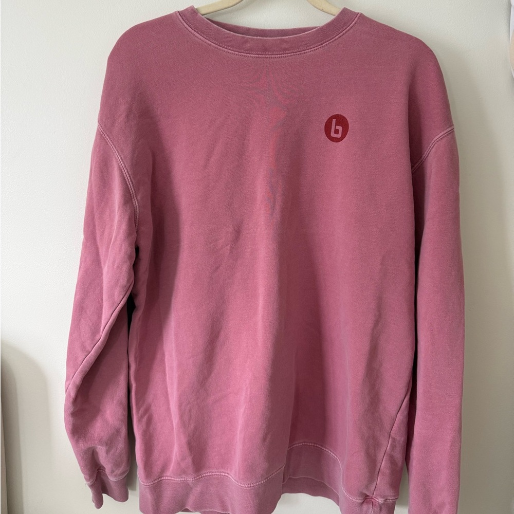 Burn Boot Camp Pink Crewneck Sweatshirt